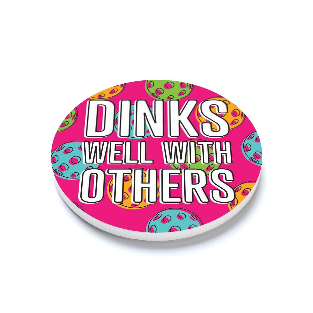 Neon Pickleball Dinks Well | 4x4