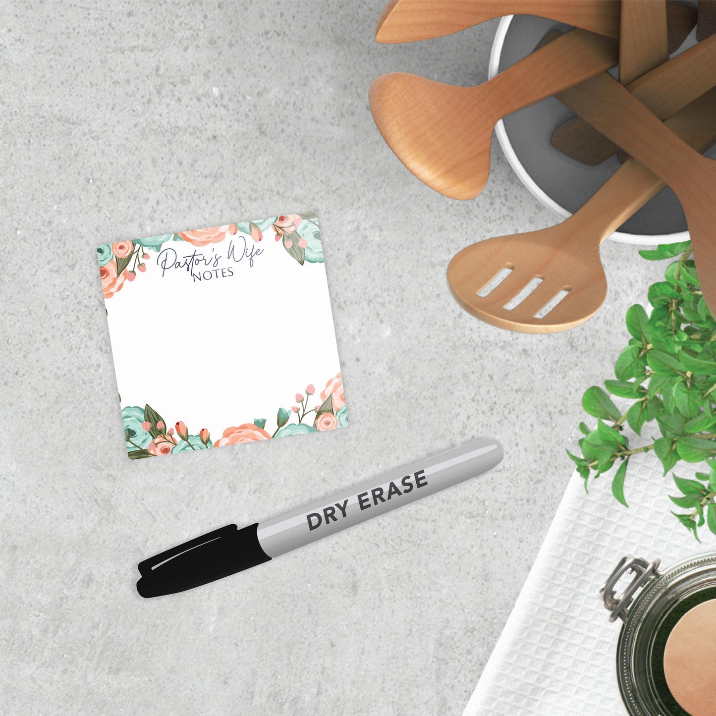 Ministry Appreciation Pastor's Wife Notes | 4x4