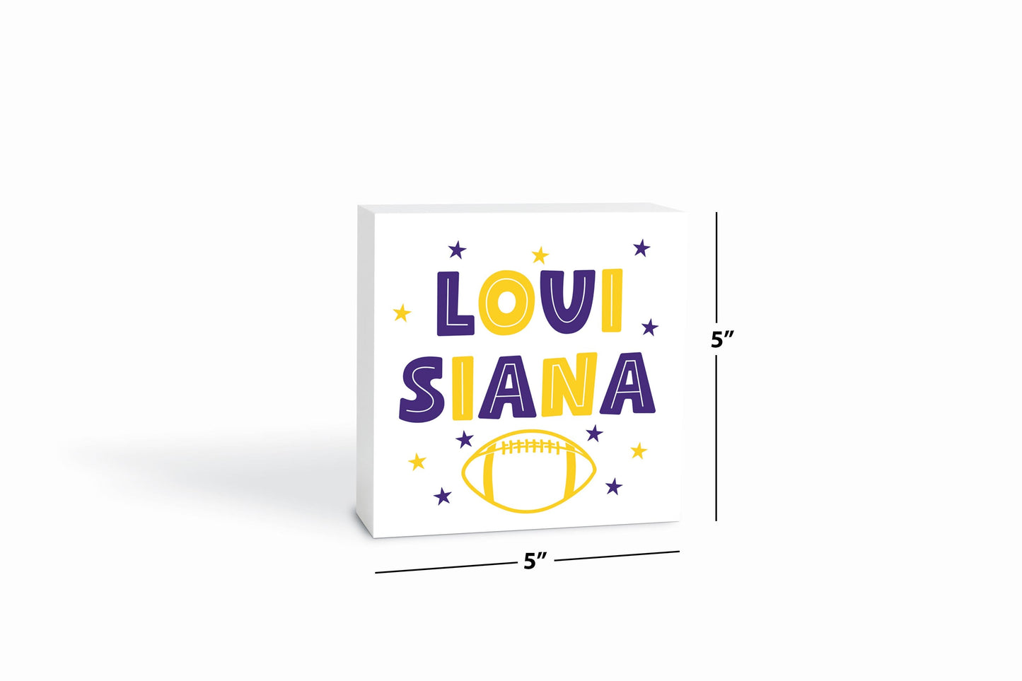 Clairmont & Co Game Day Stars Louisiana | 5x5
