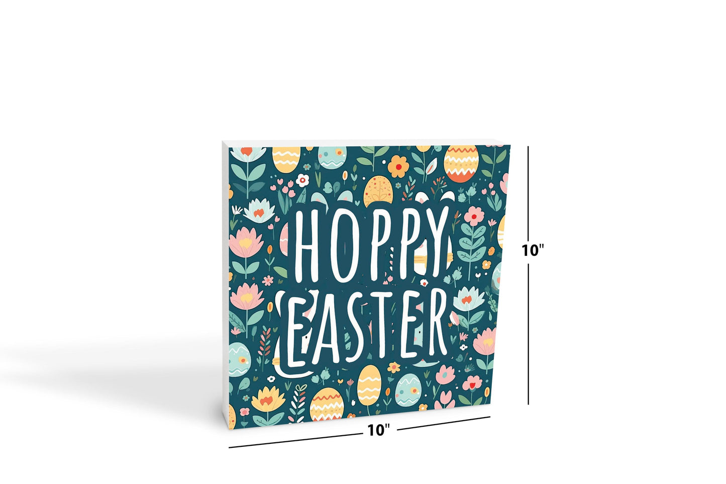 Spring Pastel Hoppy Easter | 10x10