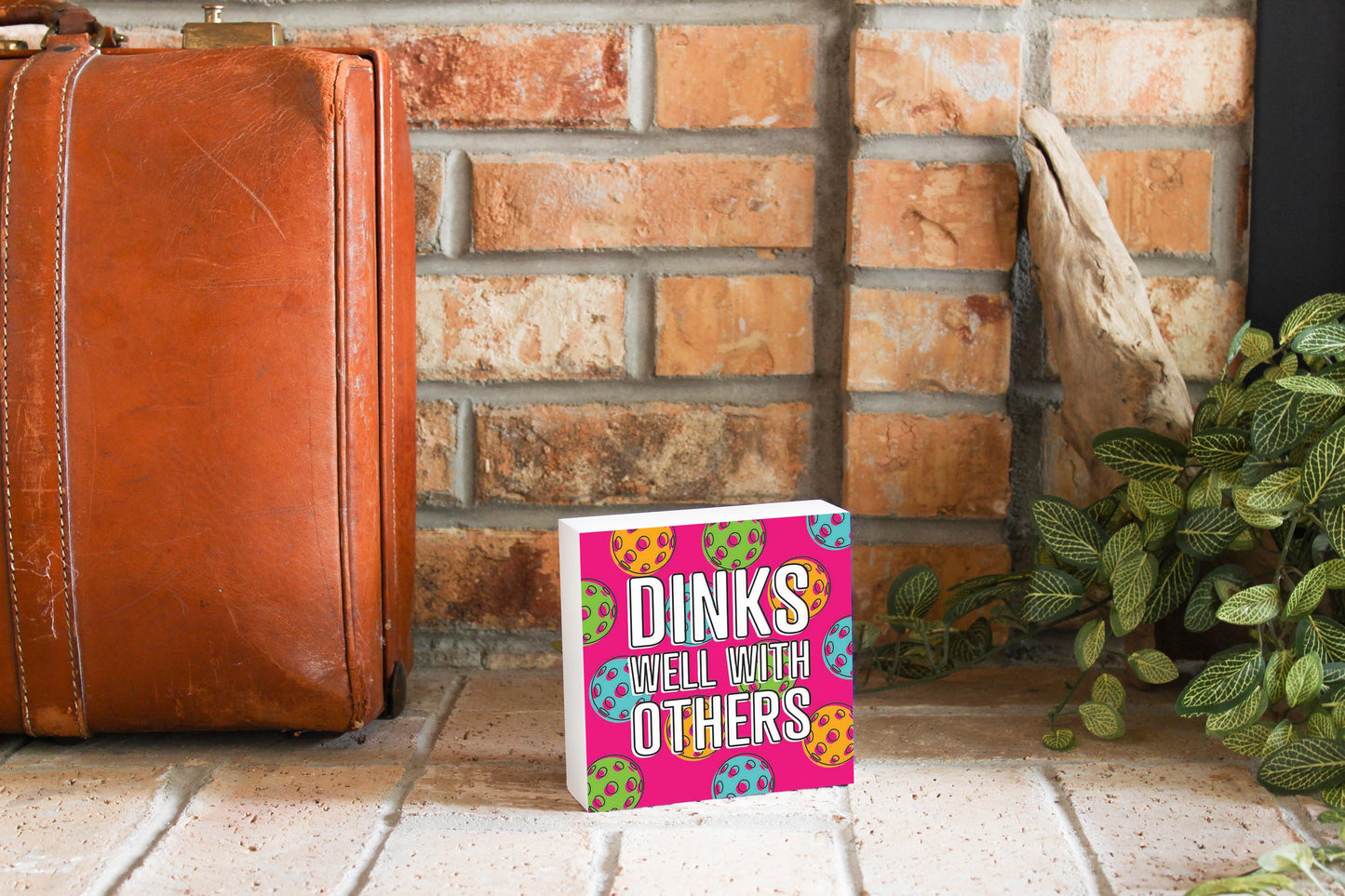 Neon Pickleball Dinks Well | 5x5