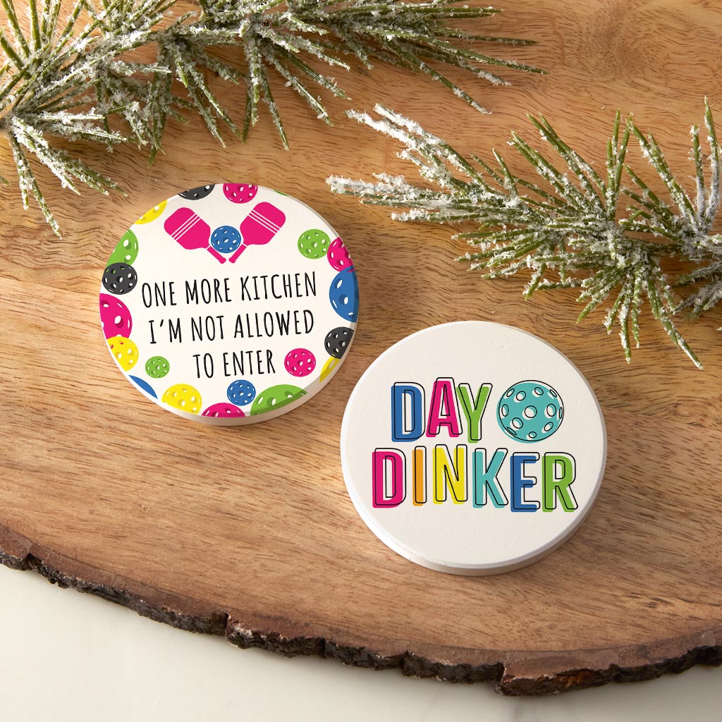 Neon Pickleball Kitchen & Day Dinker | 2.65x2.65