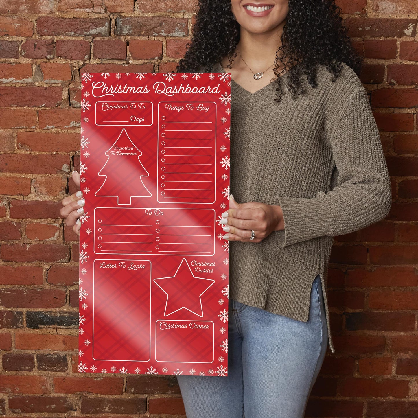 Classy Christmas Dashboard | 12x24