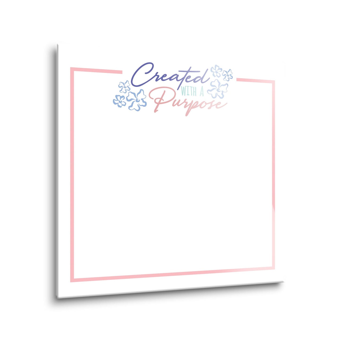 Clairmont & Co Faith Created With Purpose Notes | 12x12