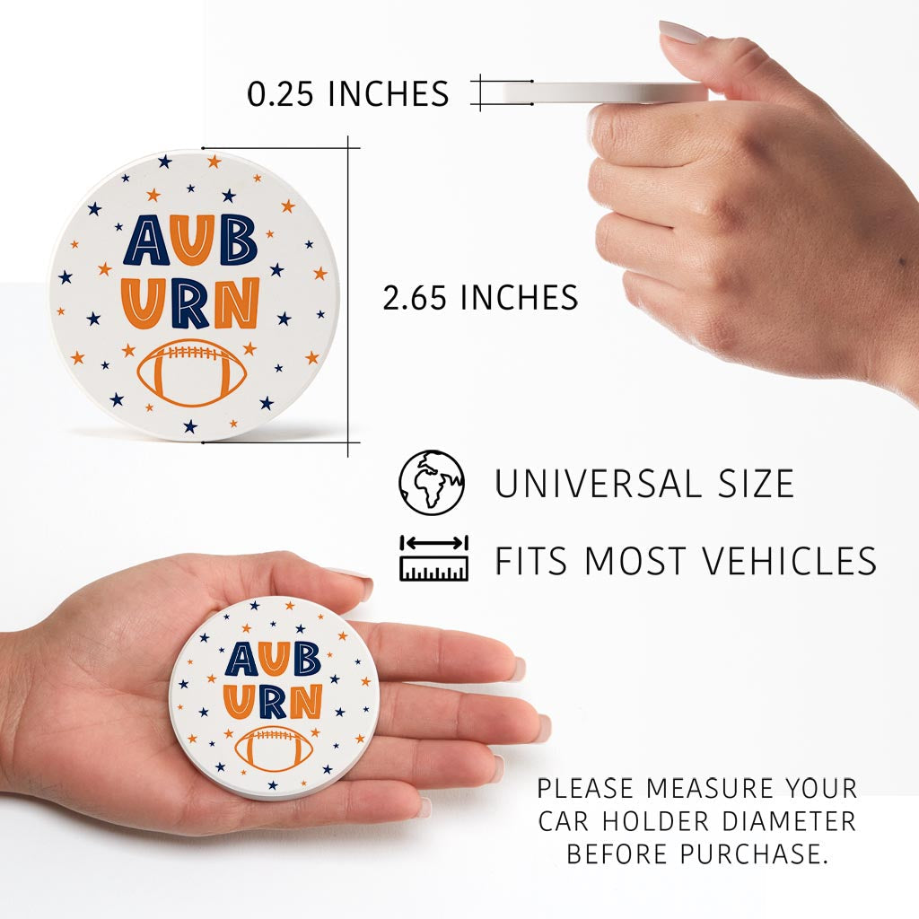 Clairmont & Co Game Day Stars Auburn | 2.65x2.65