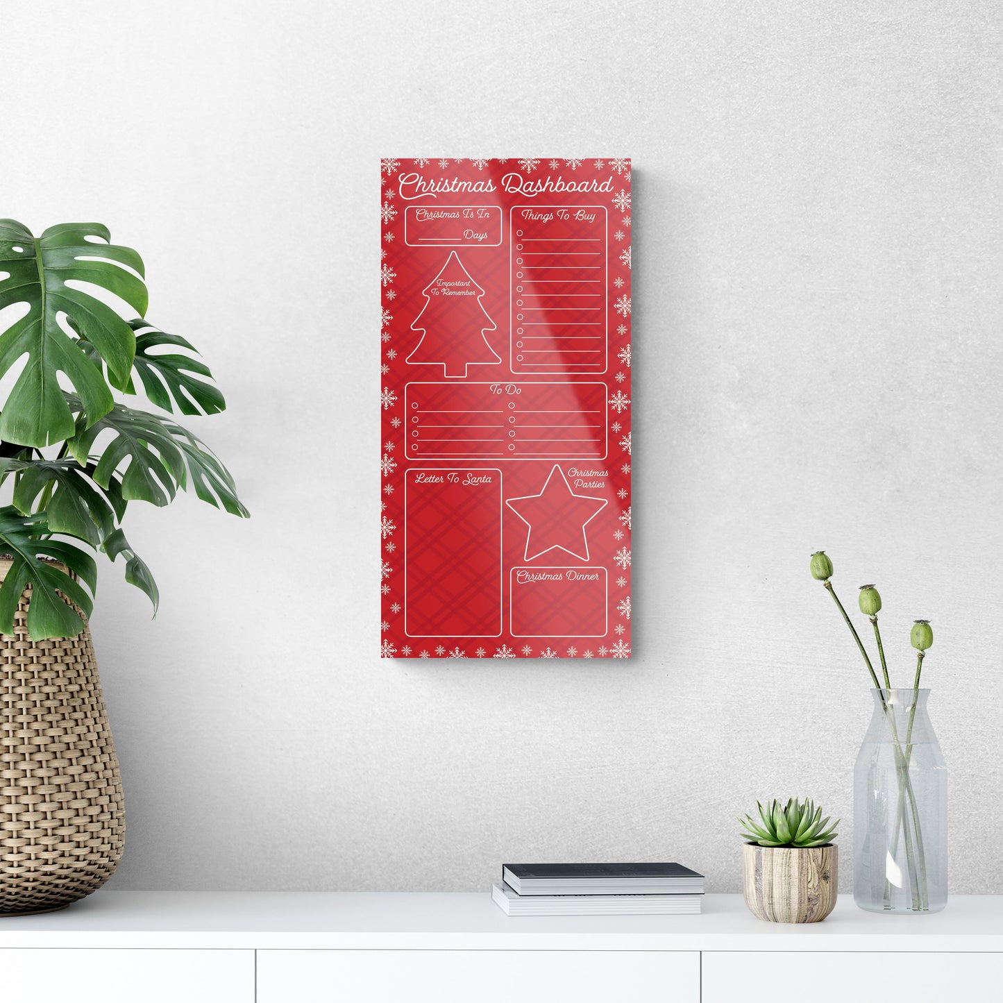 Classy Christmas Dashboard | 12x24