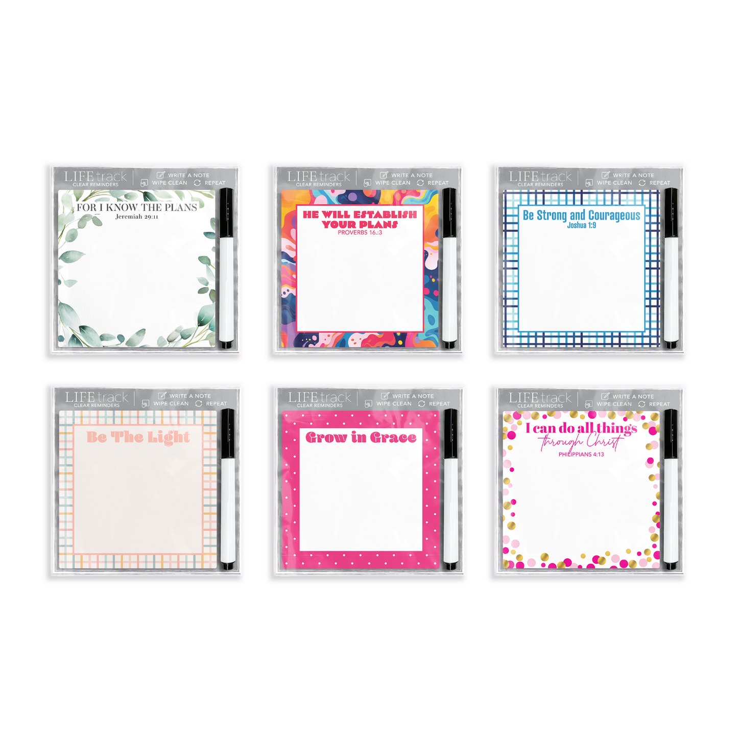 Encouragement Faith Clear Reminder Pre-Pack | 24 Pieces