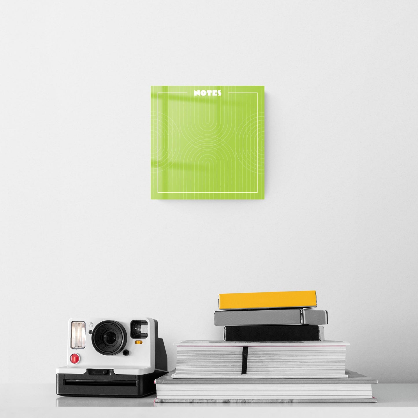 Neon Green Notes | 8x8