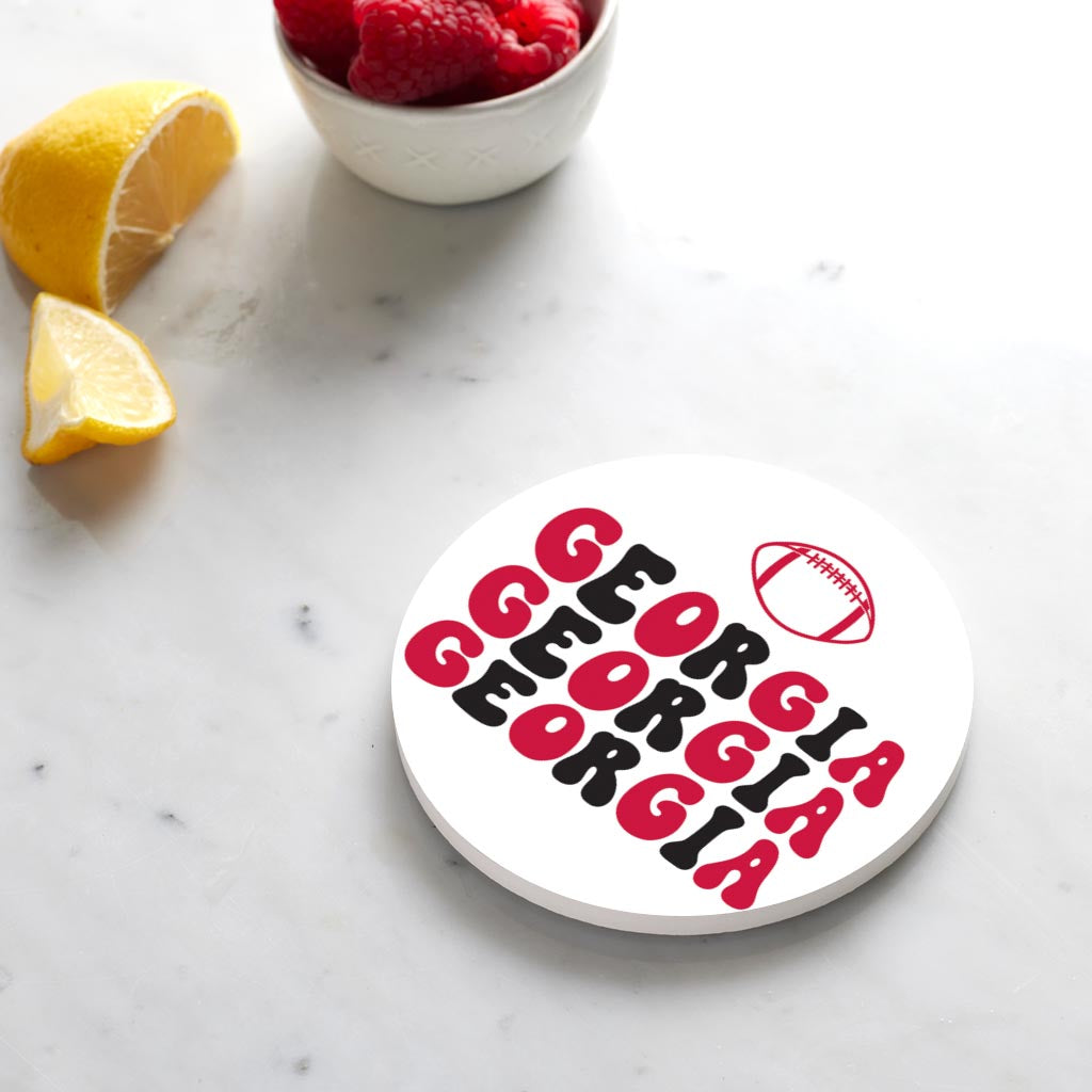 Clairmont & Co Game Day Wave Georgia | 4x4