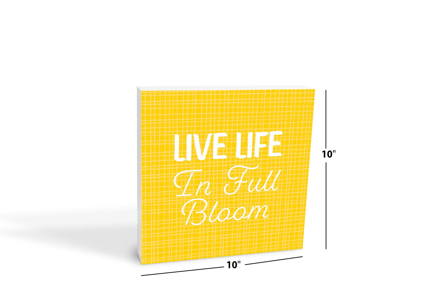 Spring Pastel Live Life In Full Bloom | 10x10