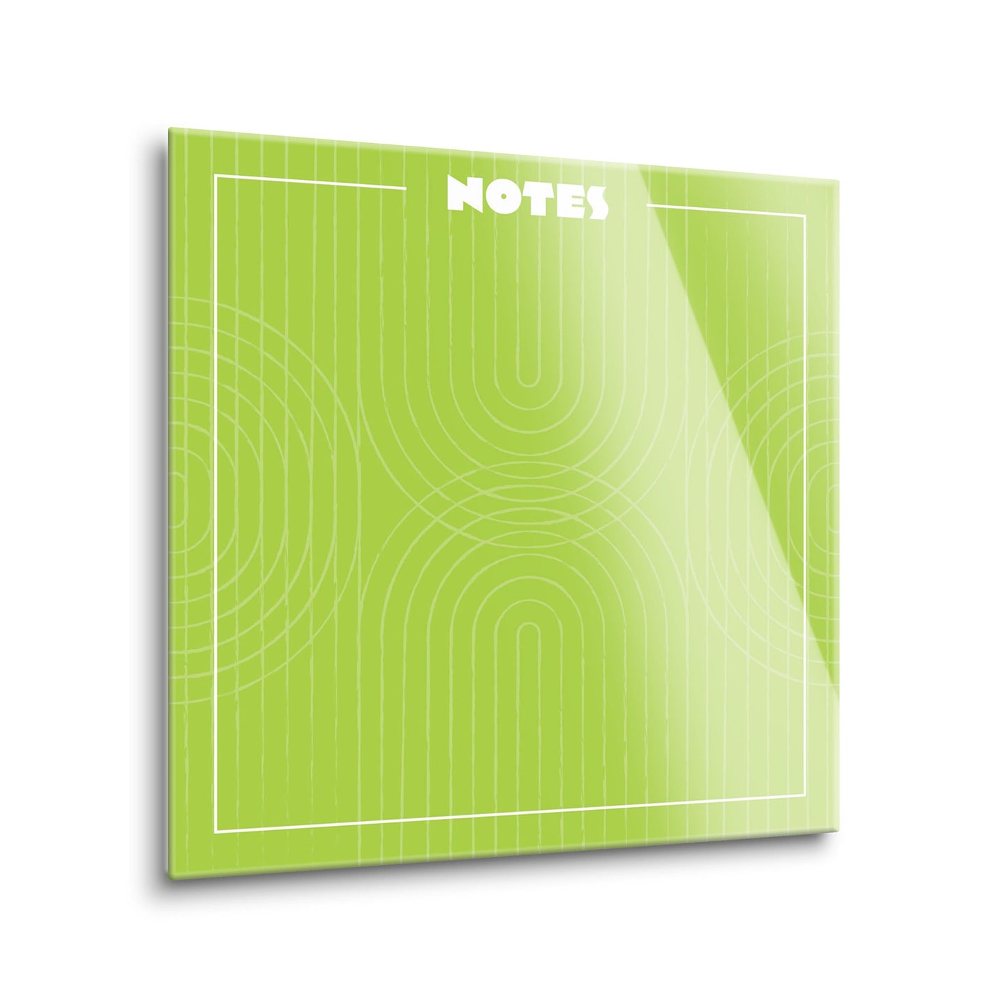 Neon Green Notes | 8x8