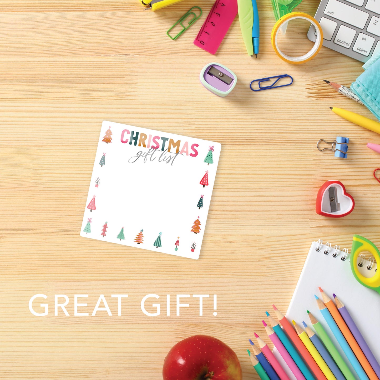 Clairmont & Co Whimsy Bright Christmas Gift List | 4x4