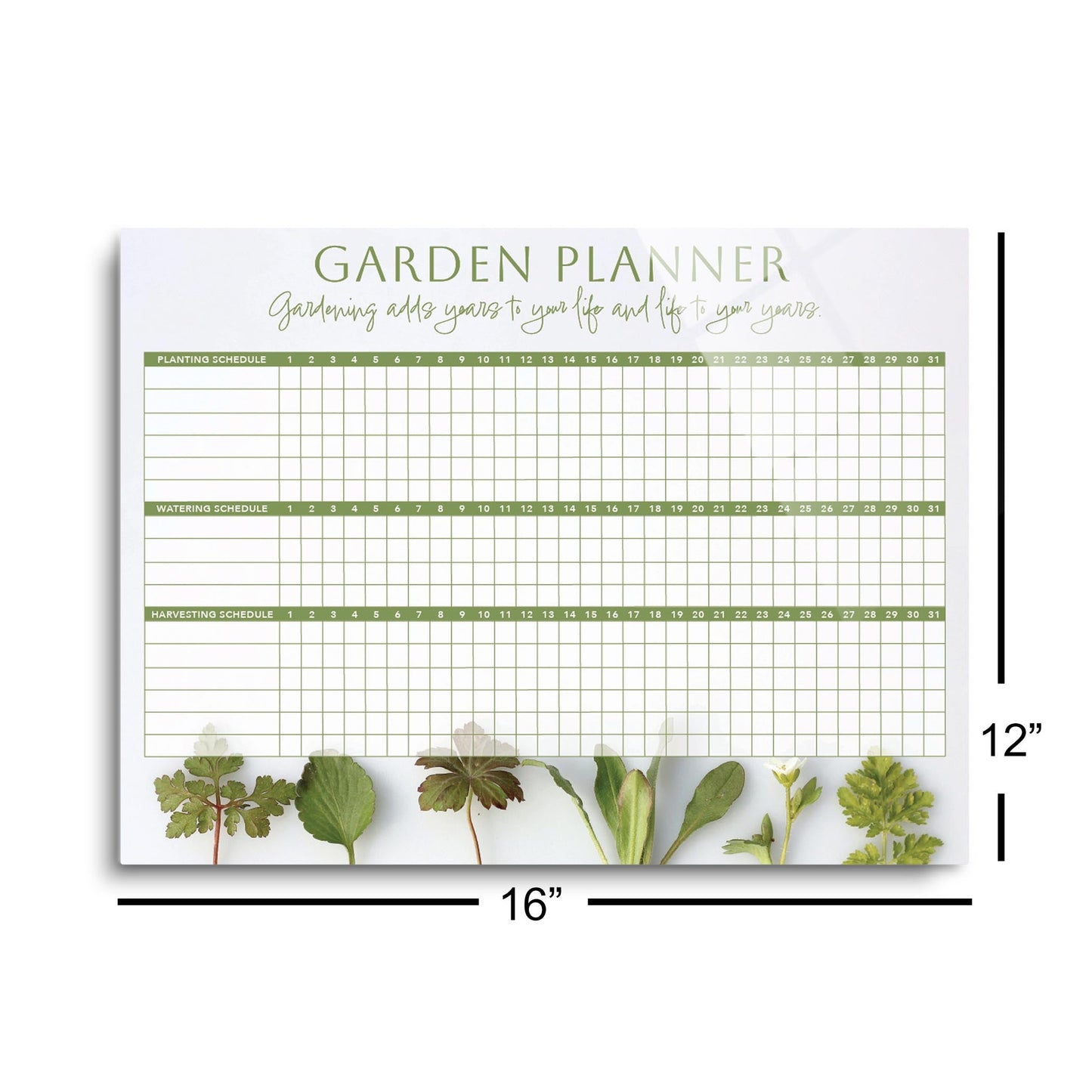 Garden Planner Different Sprigs | 16x12