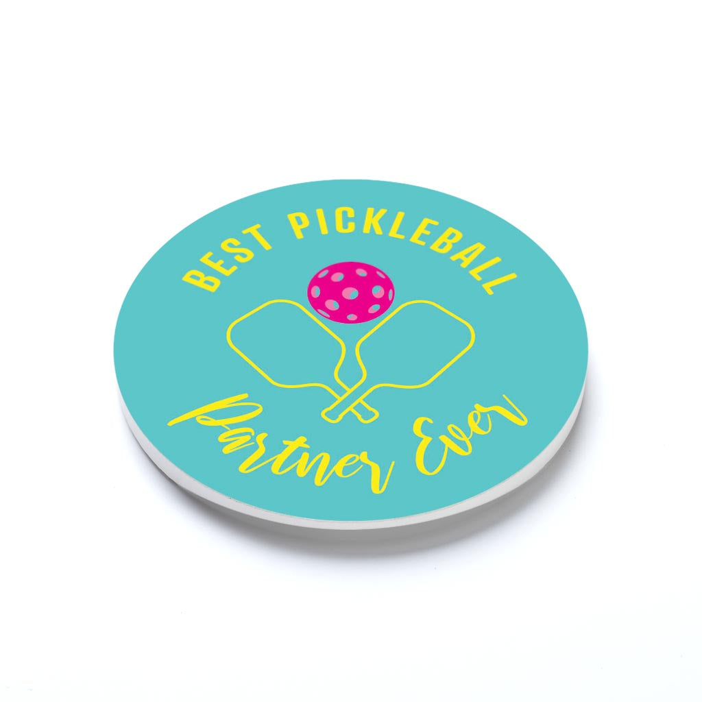 Neon Pickleball Best Pickleball Partner Ever | 2.65x2.65