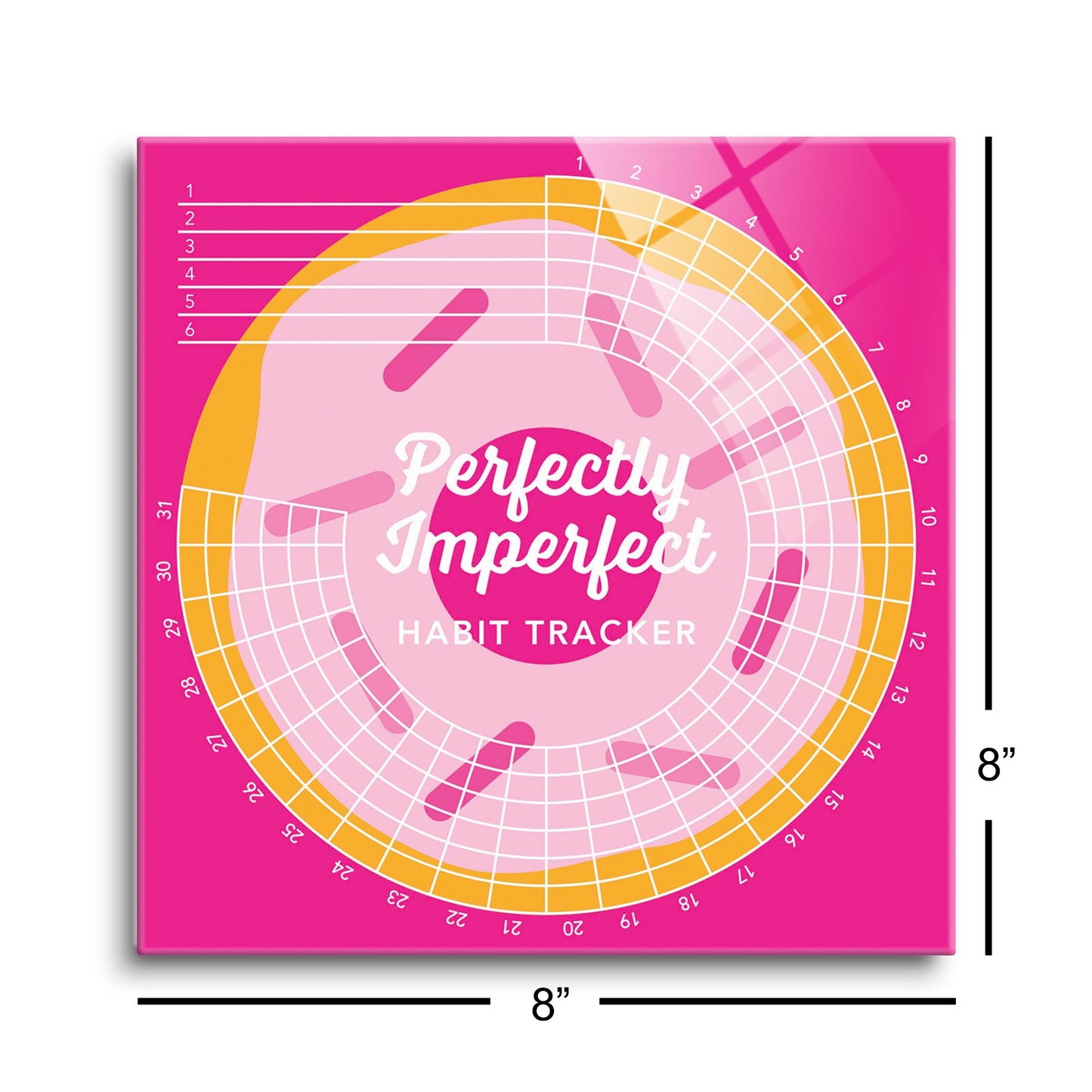 Pink Dream Donut Perfectly Imperfect | 8x8