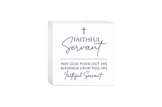 Ministry Appreciation Faithful Servant | 5x5
