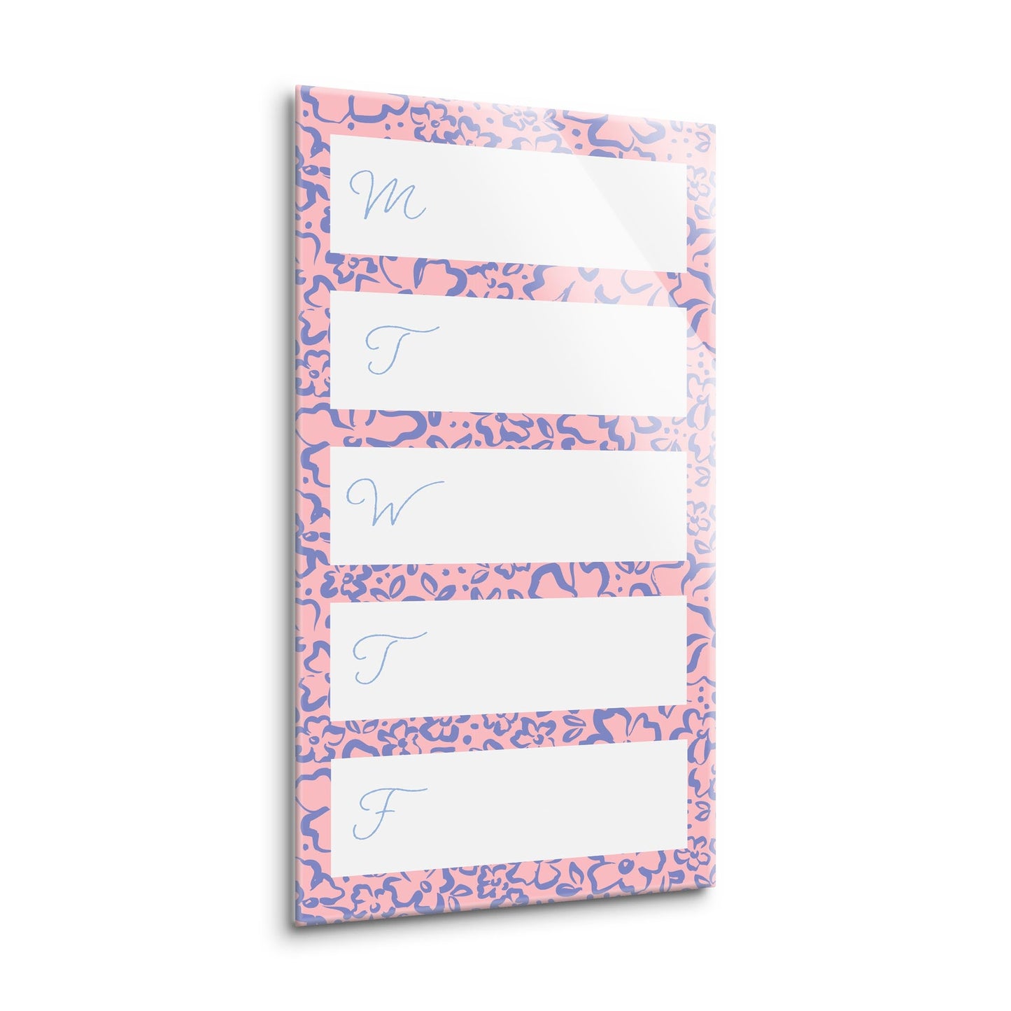 Clairmont & Co Faith Pink Week Chart | 8x16