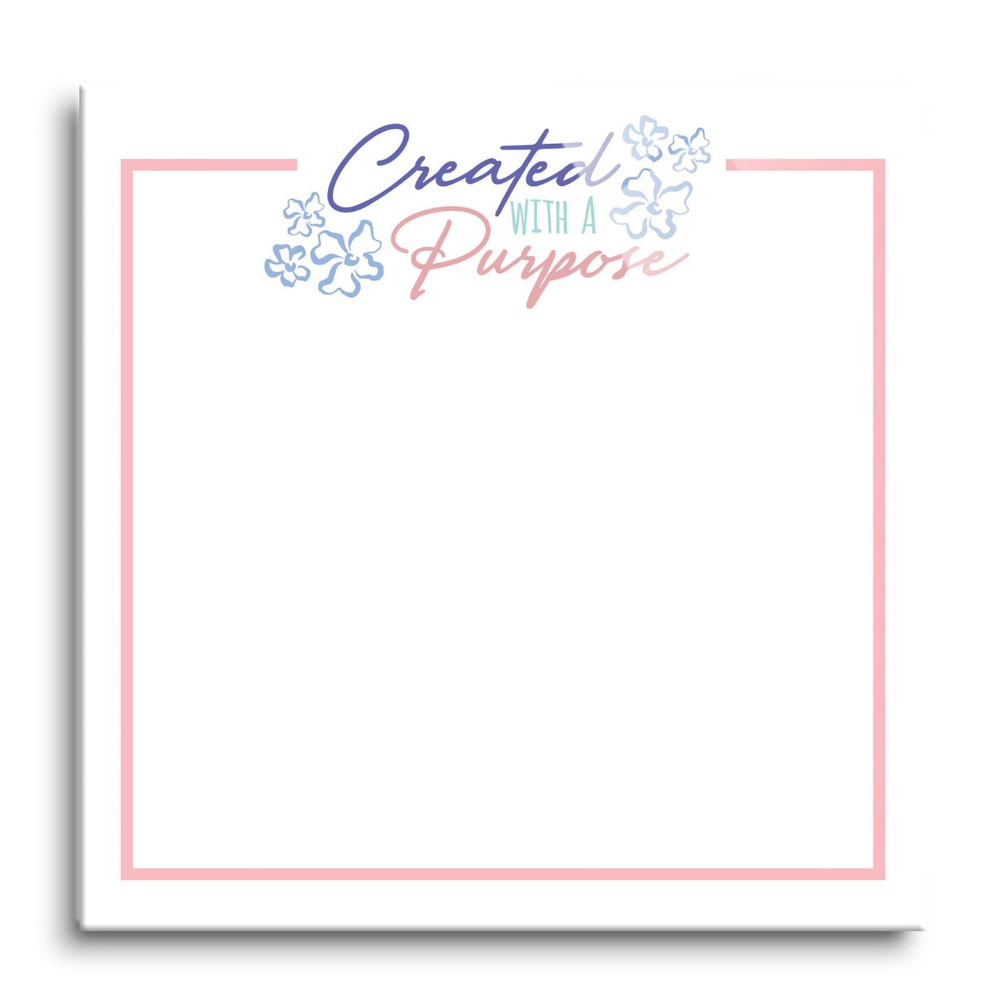 Clairmont & Co Faith Created With Purpose Notes | 12x12