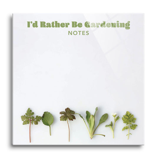 I'd Rather Be Gardening Notes | 12x12