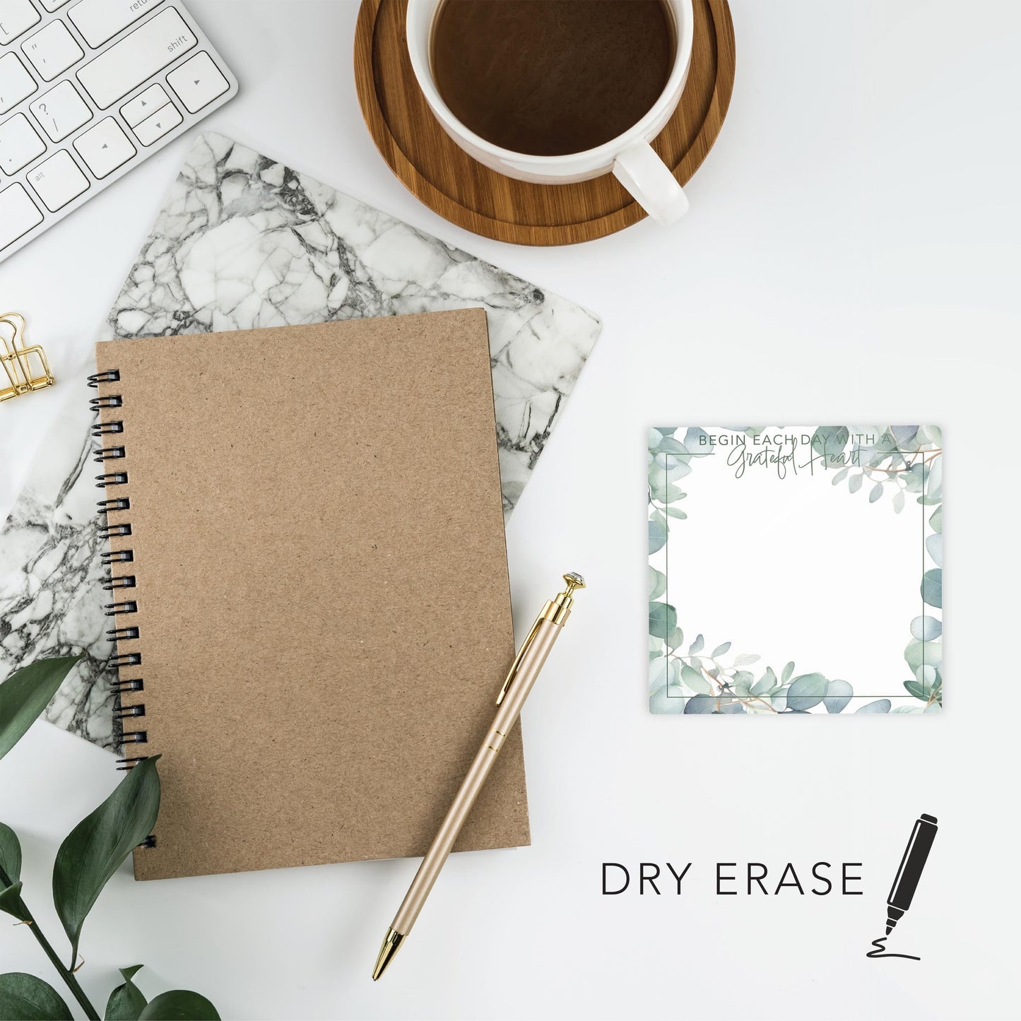 Colorful Faith Notes Eucalyptus Grateful Heart | 4x4