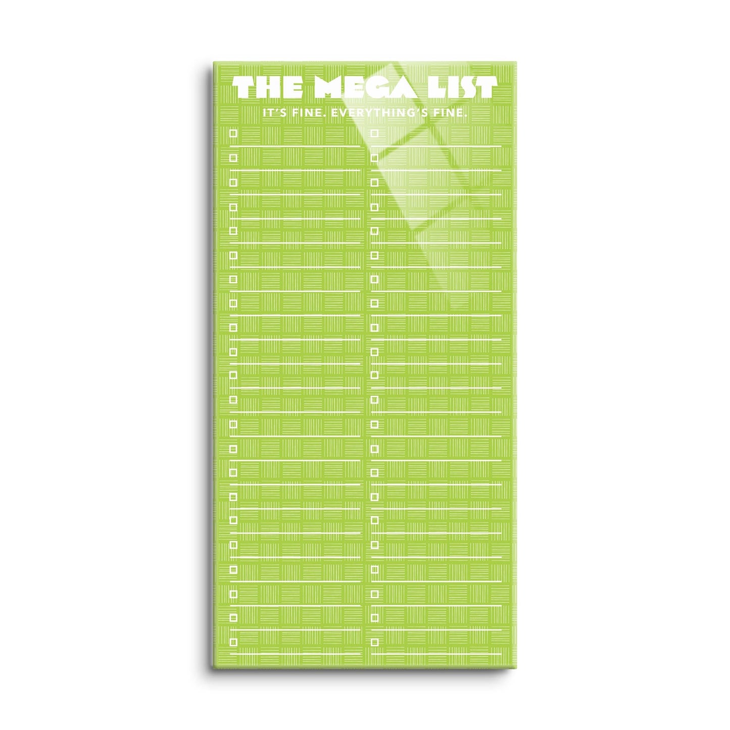 Neon Green Mega List | 8x16