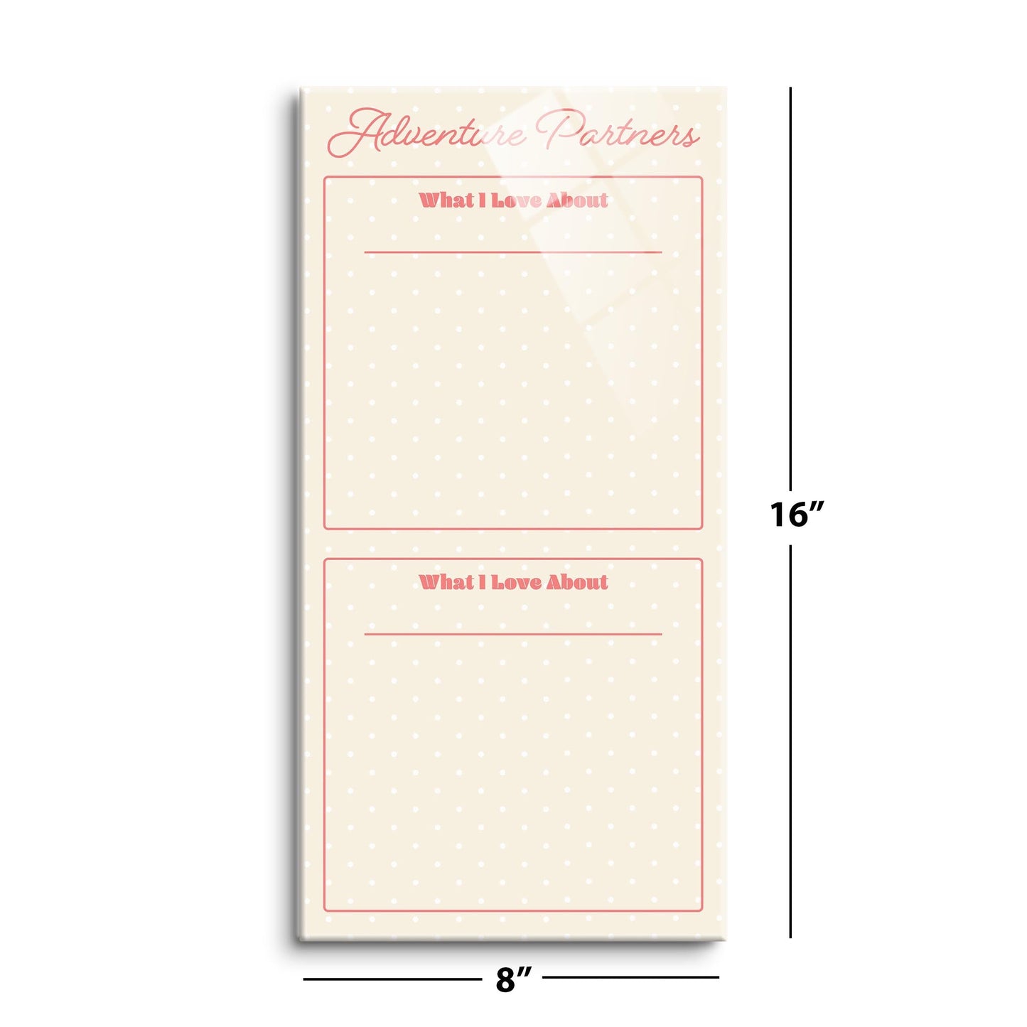 Valentine's Tracker Adventure Partners | 8x16