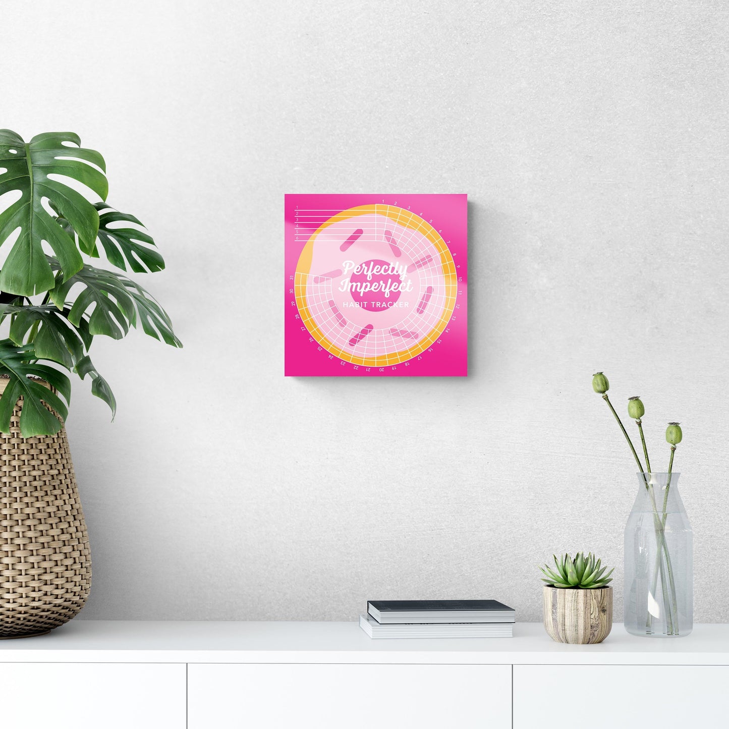 Pink Dream Donut Perfectly Imperfect | 12x12