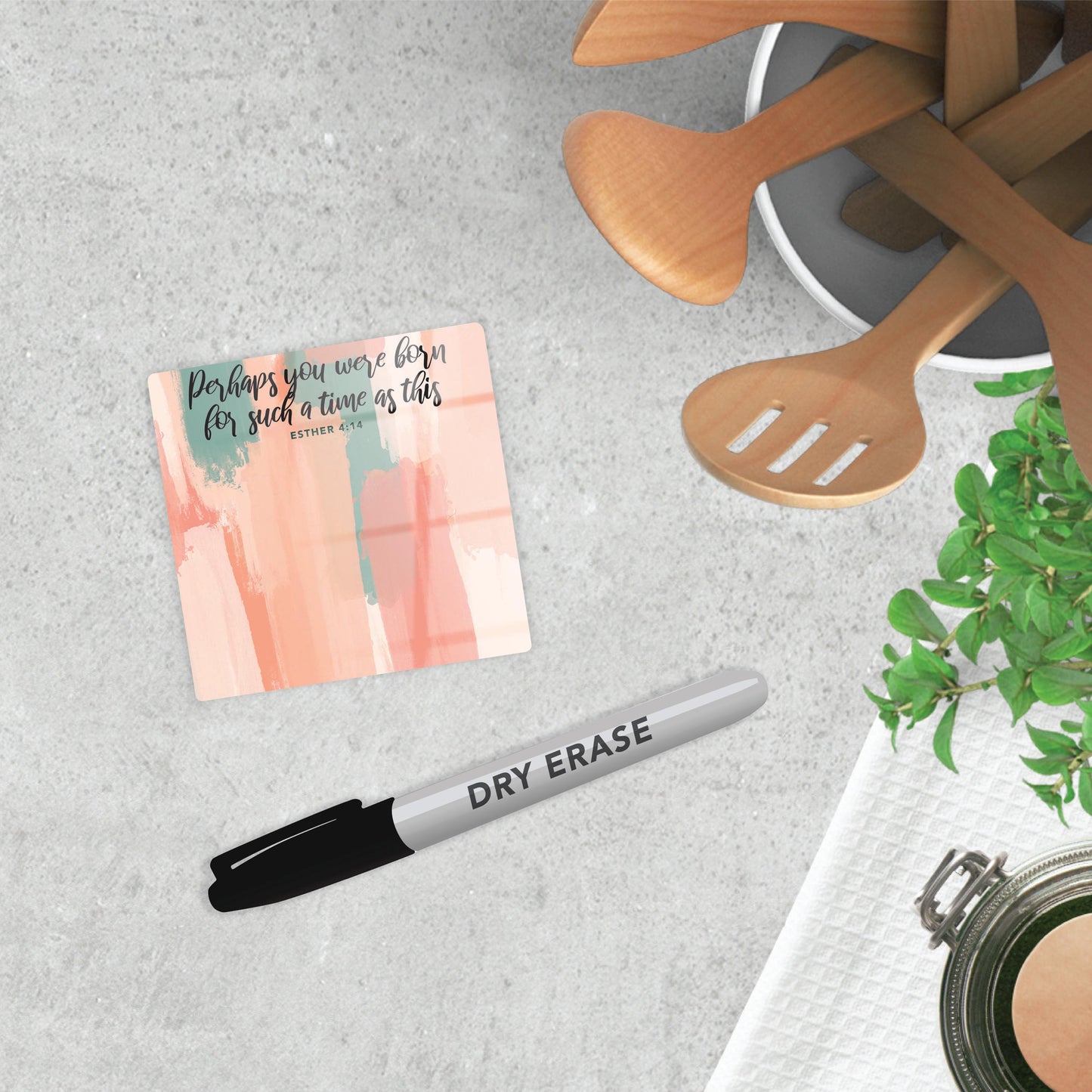 Colorful Faith Notes Paint Strokes Such A Time | 4x4