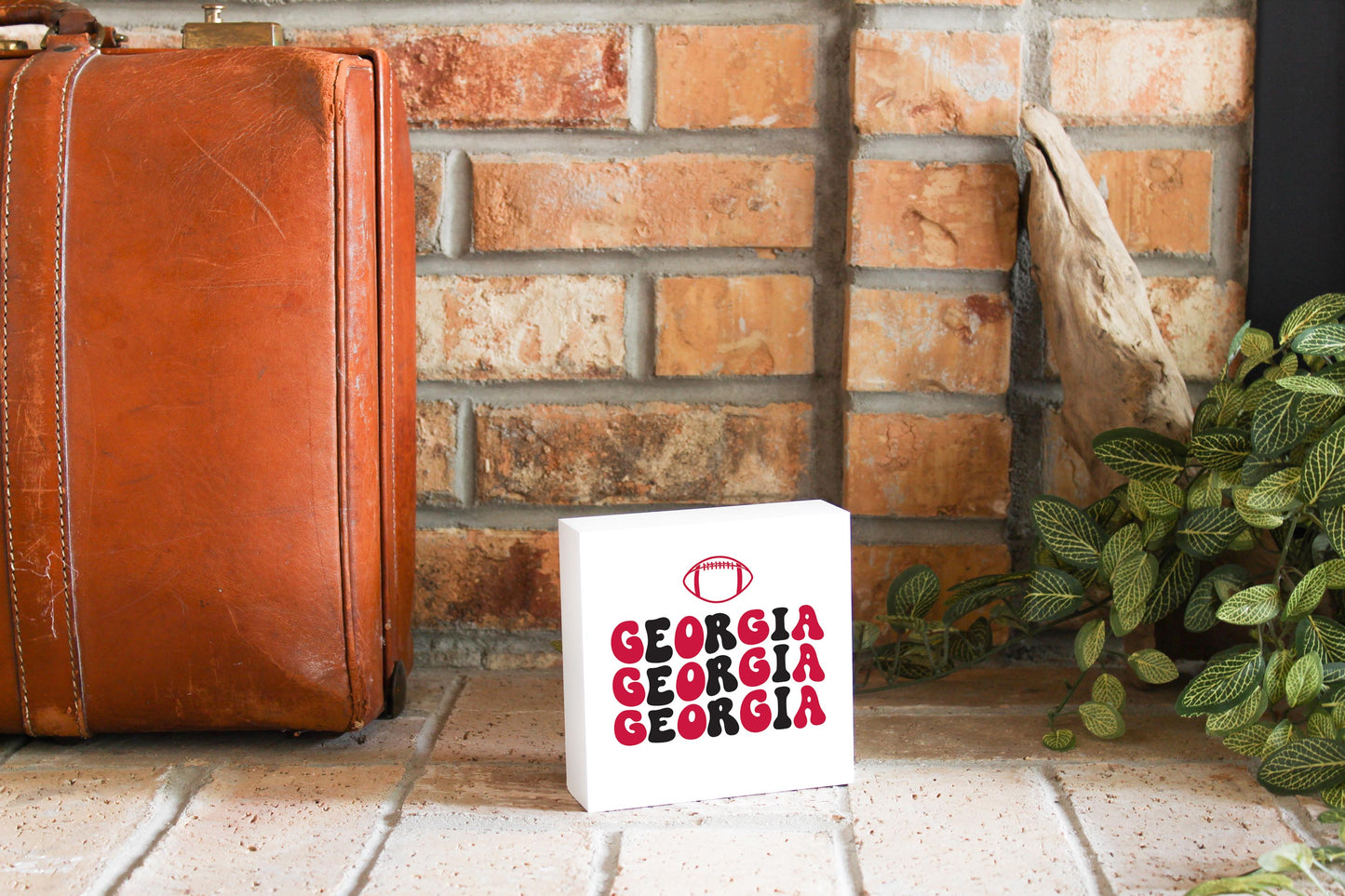 Clairmont & Co Game Day Wave Georgia | 5x5