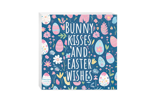 Spring Pastel Bunny Kisses And Easter Wishes | 10x10