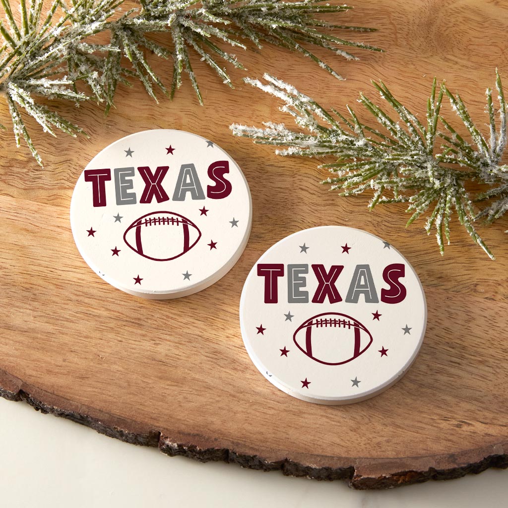 Clairmont & Co Game Day Stars Texas | 2.65x2.65