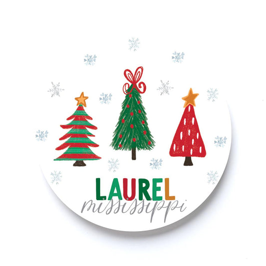 Car Coaster Love Local Whimsy Wonderland Traditional | 2.65x2.65
