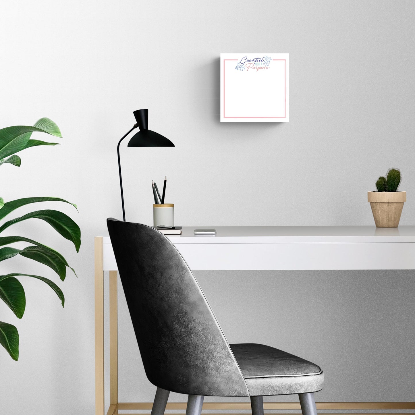 Clairmont & Co Faith Created With Purpose Notes | 8x8