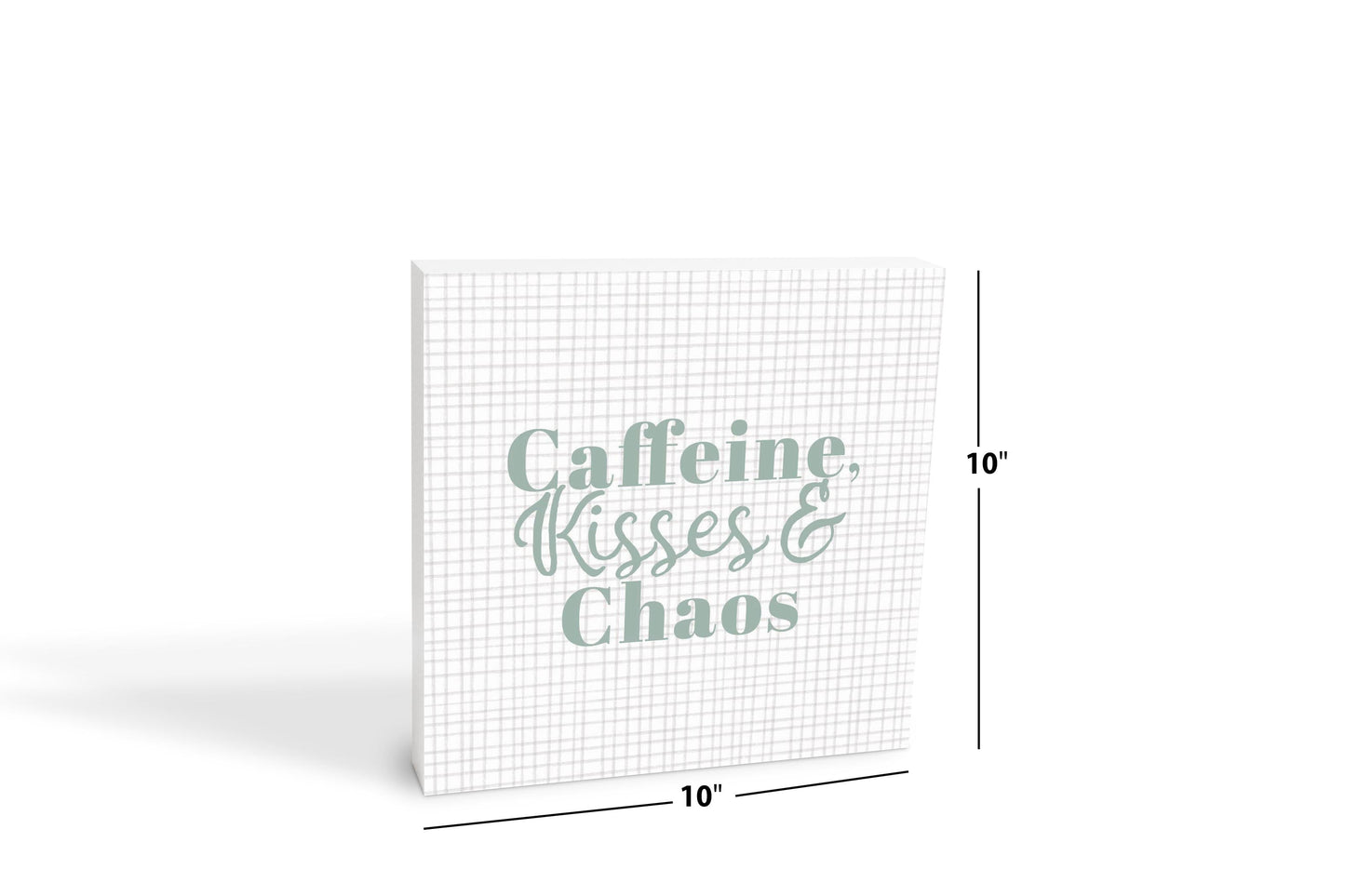 Mother's Day Caffeine Kisses & Chaos Grey | 10x10