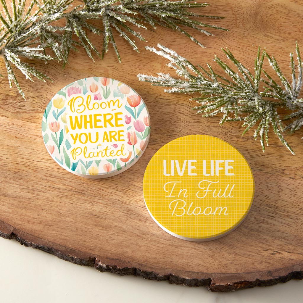 Spring Pastel Bloom Yellow Set | 2.65x2.65