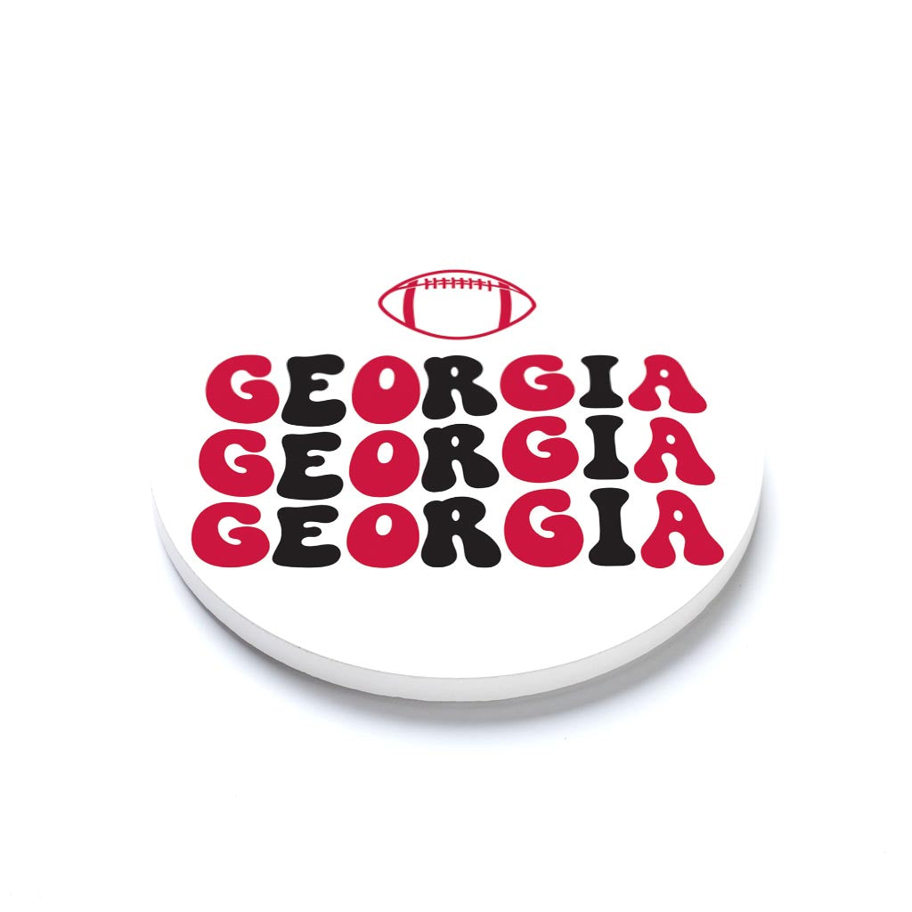 Clairmont & Co Game Day Wave Georgia | 4x4