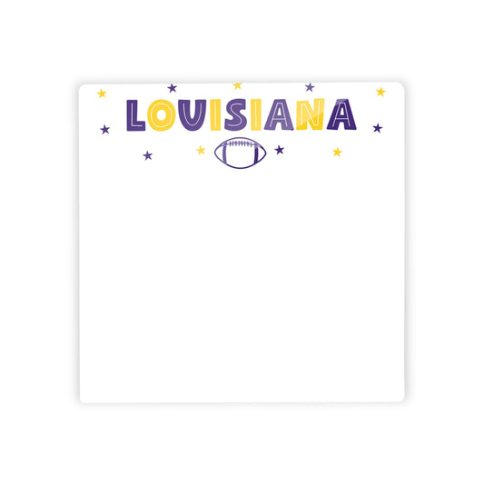 Clairmont & Co Game Day Stars Louisiana Notes | 4x4