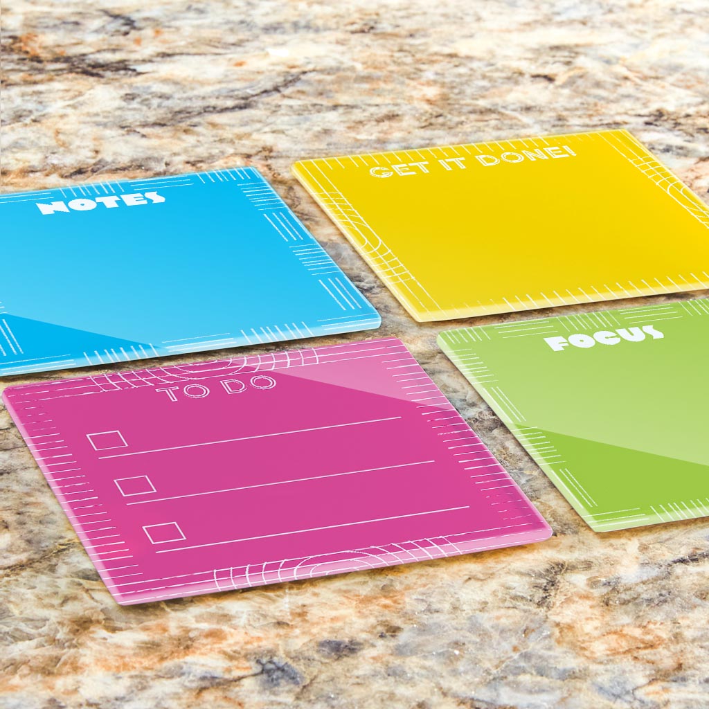 Neon Notes Set 1 | 4x4