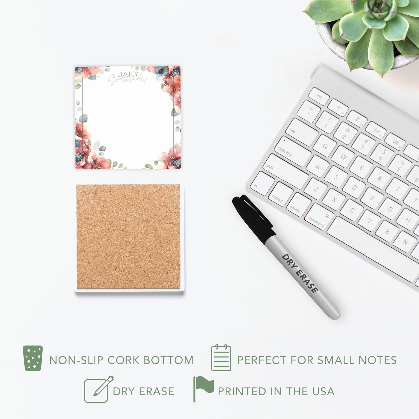 Colorful Faith Notes Floral Daily Gratitudes | 4x4