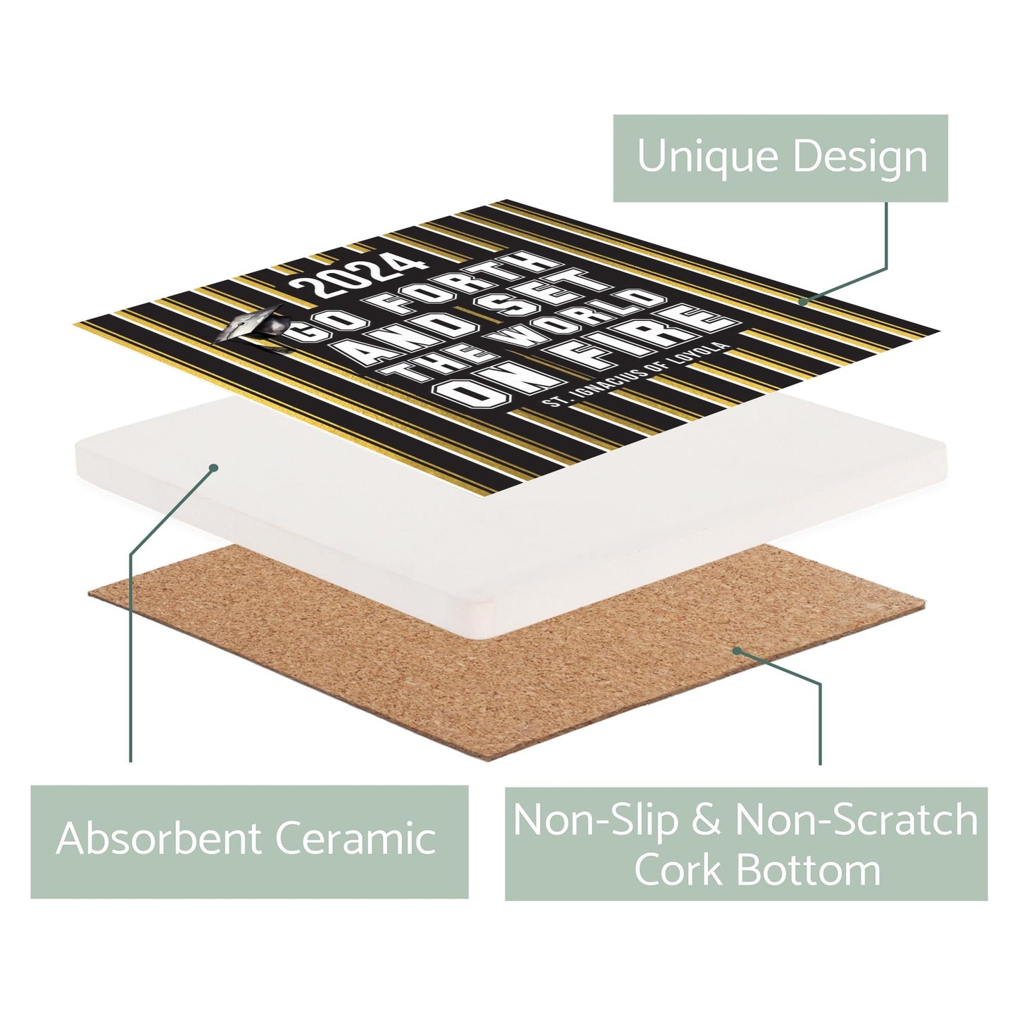 Graduation 2024 Gold Stripe | 4x4