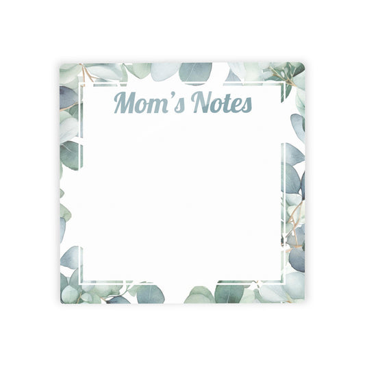 Mother's Day Reminder Mom's Notes | 4x4