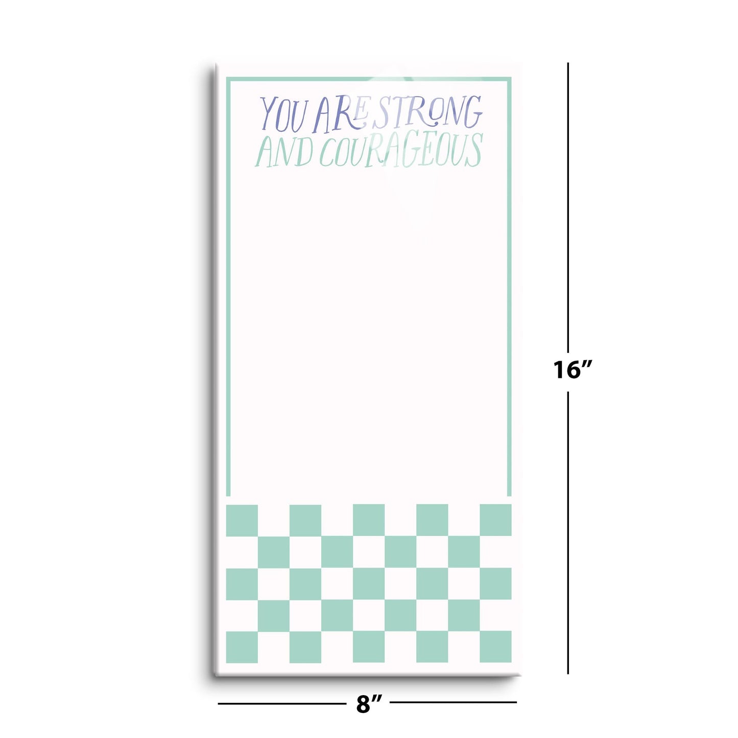 Clairmont & Co Faith You are Strong Notes 1 | 8x16