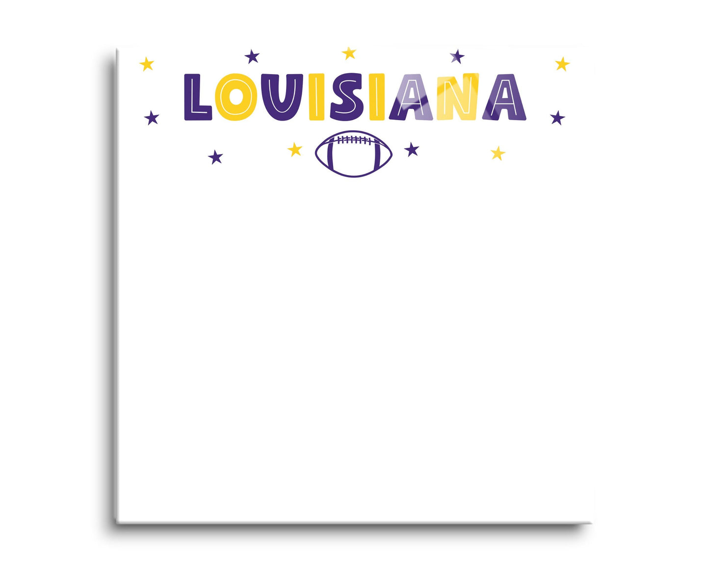 Clairmont & Co Game Day Stars LA Note Board | 8x8