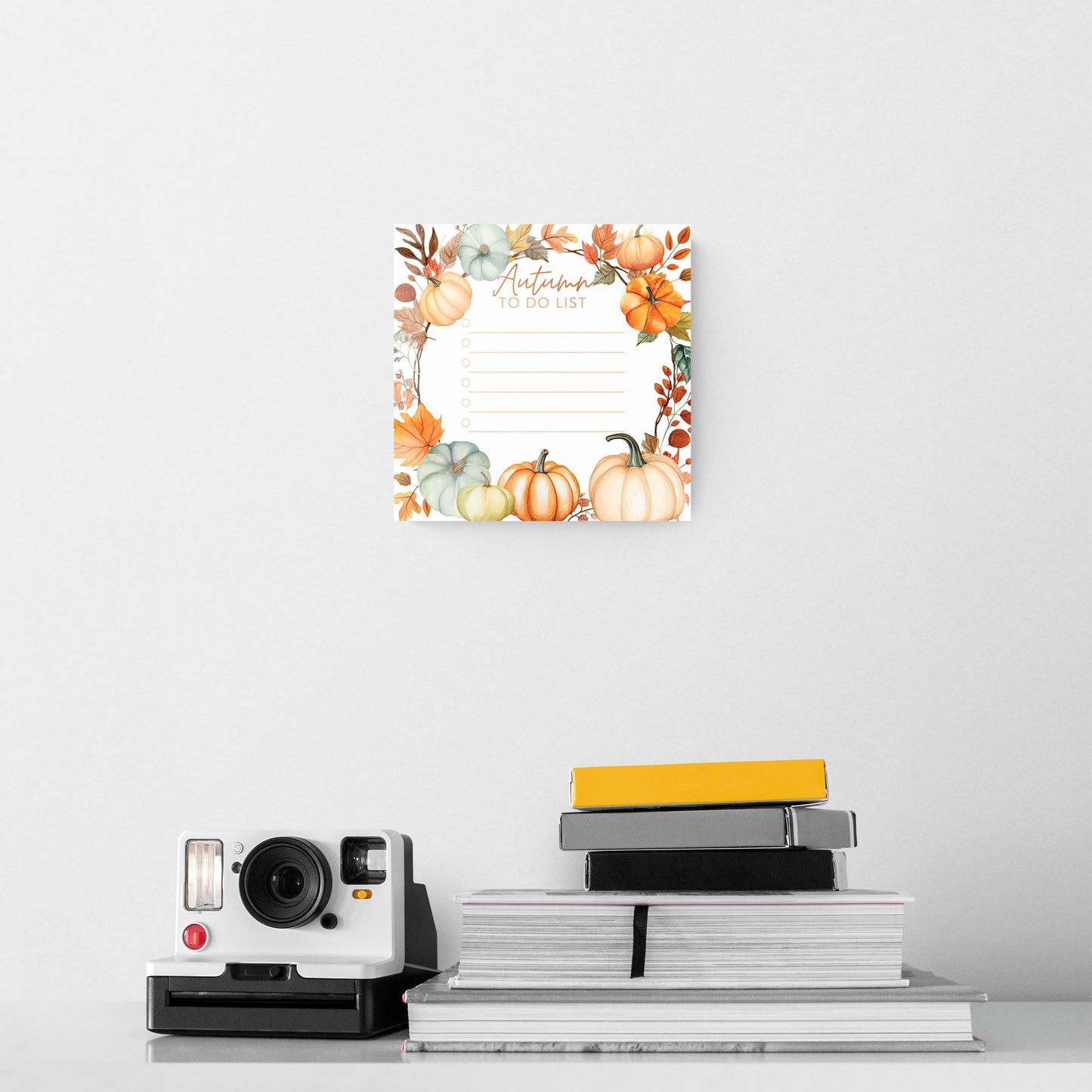 Autumn Pumpkins and Leaves To Do List | 8x8