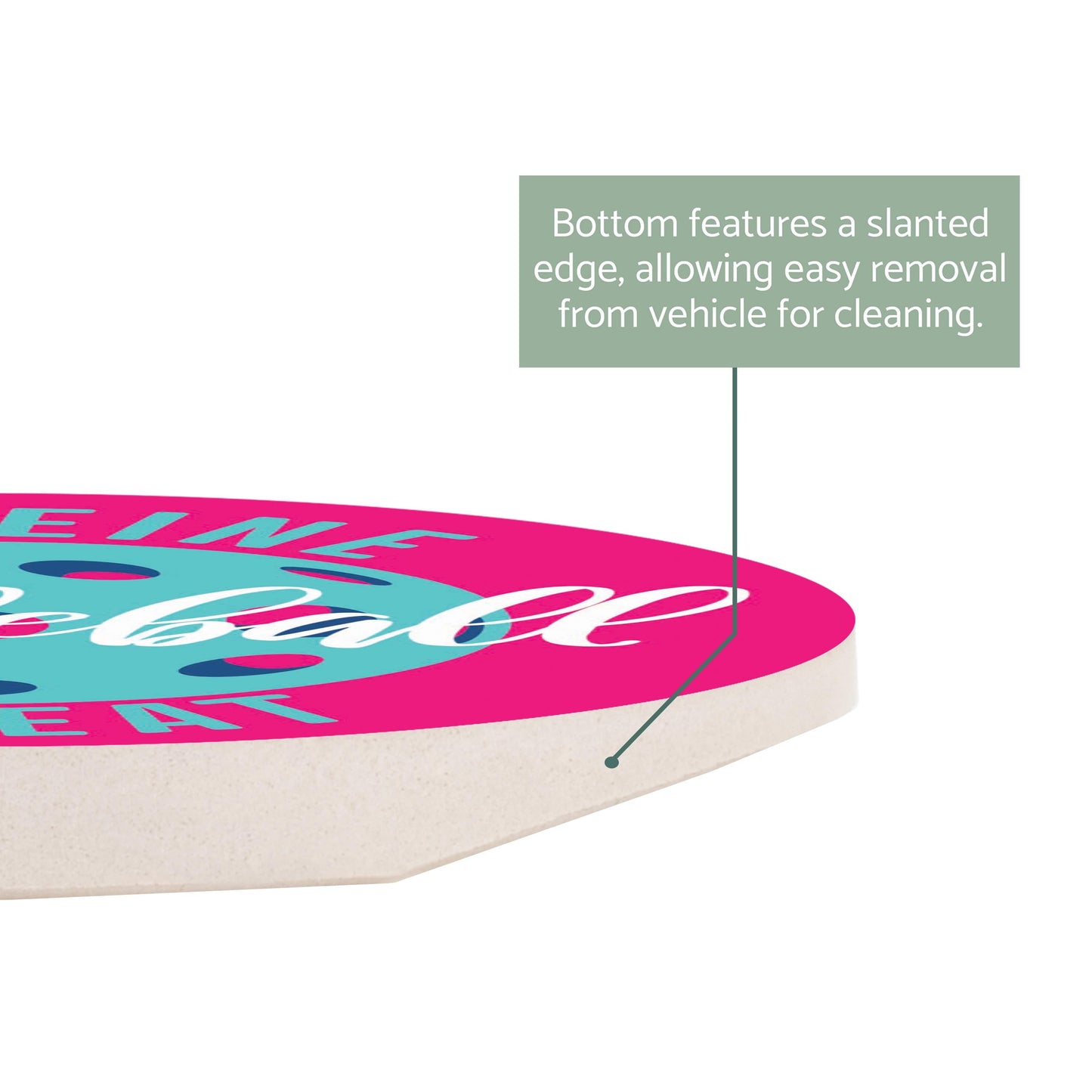 Neon Pickleball Caffeine Pickleball Repeat | 2.65x2.65