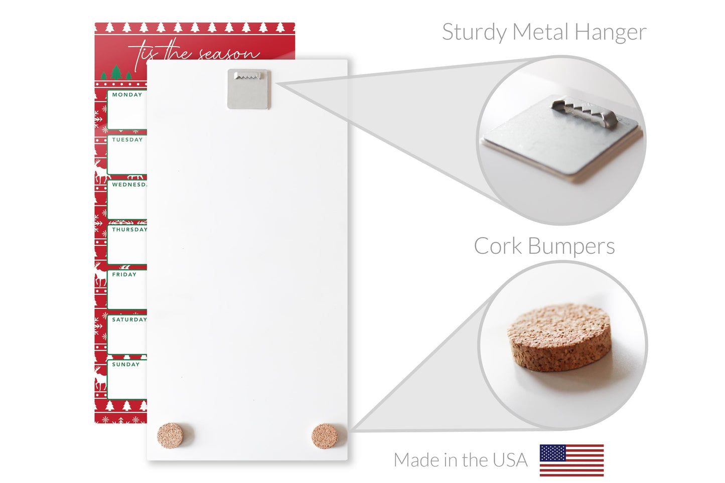 Classy Christmas Menu Board | 12x24