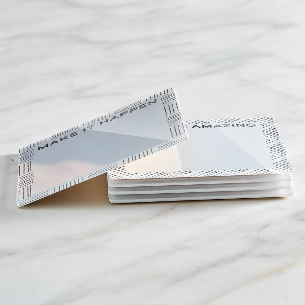 Clear Reminders Black & White Best Sellers | 4x4