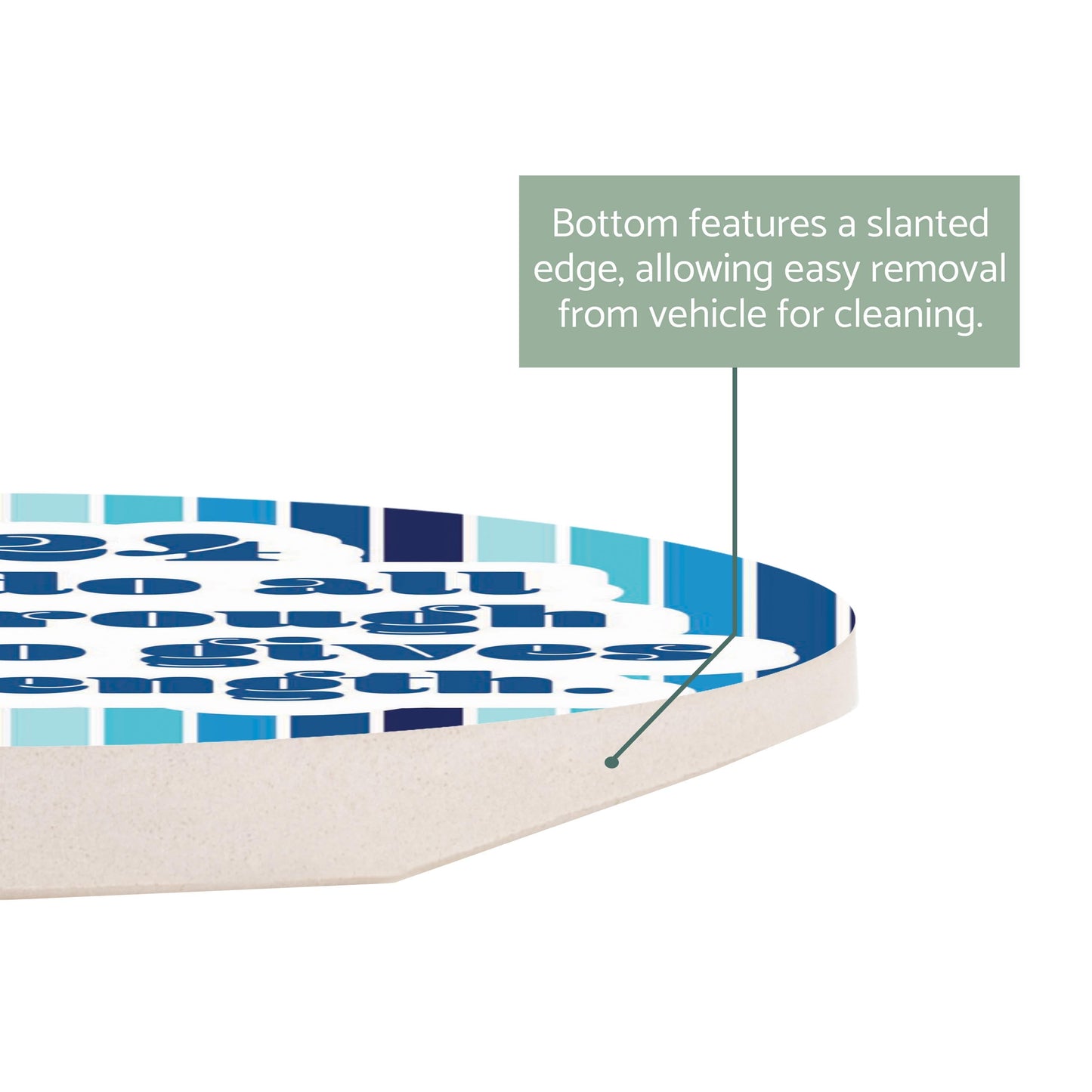 Graduation 2024 I Can Do All This Blue Stripe | 2.65x2.65