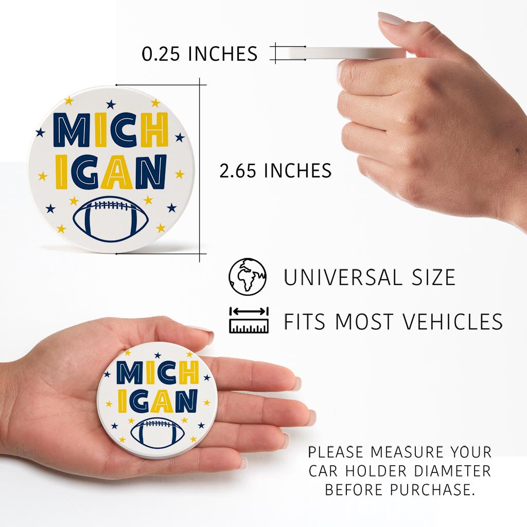 Clairmont & Co Game Day Stars Michigan | 2.65x2.65
