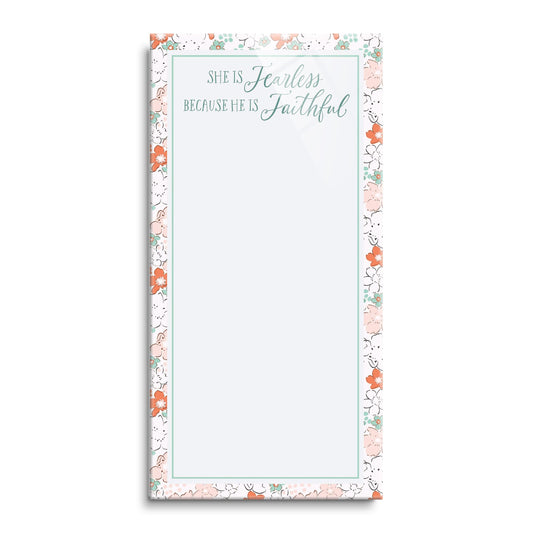 Clairmont & Co Faith She Is Fearless Notes | 12x24